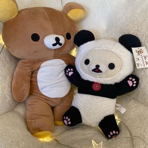 Rilakkuma & Korilakkuma stuffed animal 🧸💕